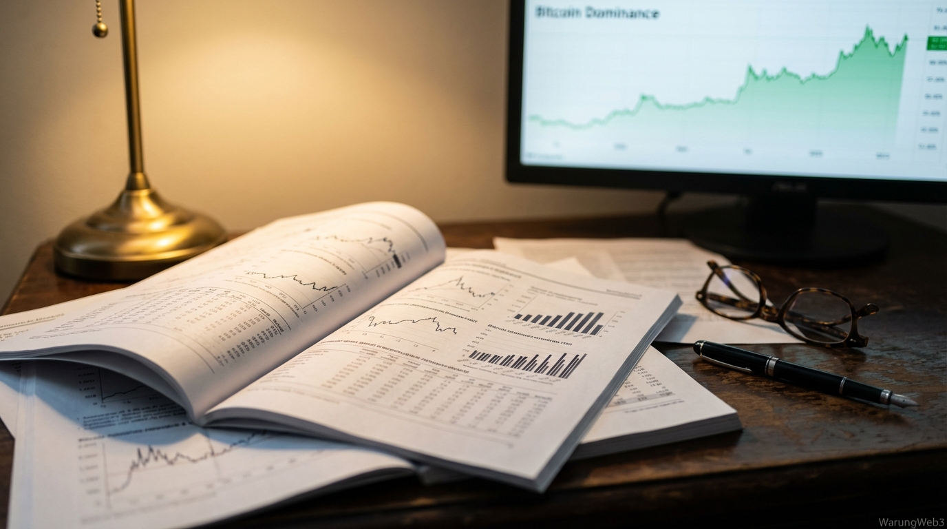 Pasar Crypto Stabil, Bitcoin Dominasi Meningkat