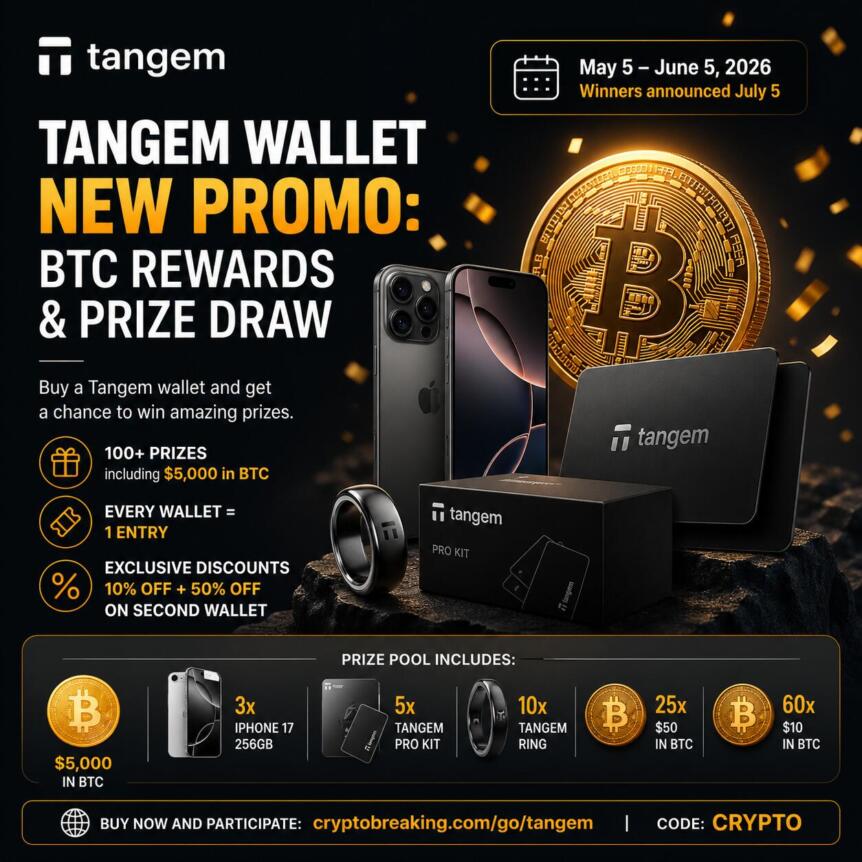 Tangem Luncurkan Promo Bitcoin & iPhone, Minat Hardware Wallet Kembali Naik